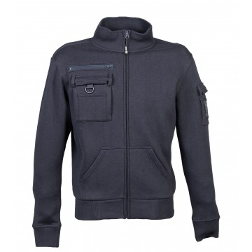 FELPA ZIP INTERA ITALY...