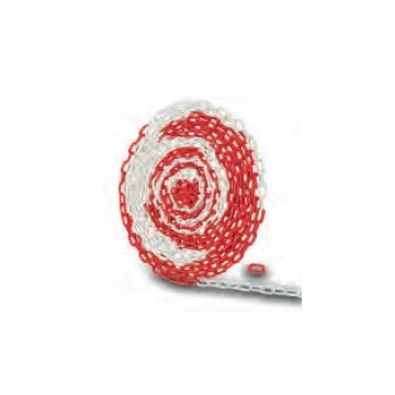 CATENA PVC BIANCO/ROSSA...