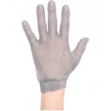 GUANTO IN MAGLIA METALLICA...