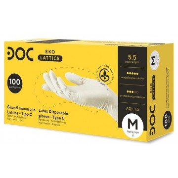 GUANTI IN LATTICE BIANCO...