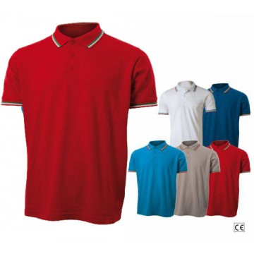 POLO IN COTONE MANICA CORTA...
